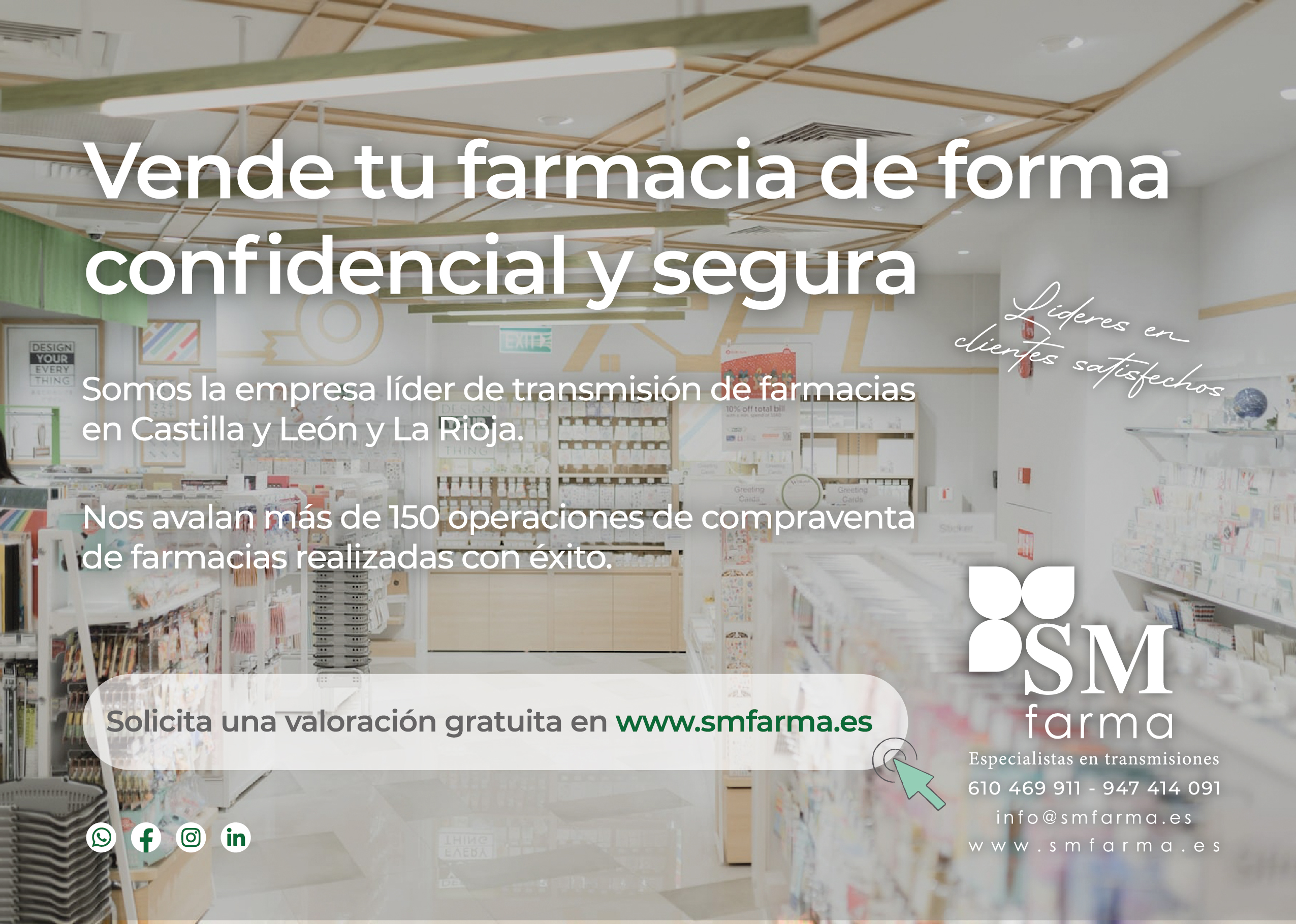¿Quieres vender tu farmacia?
