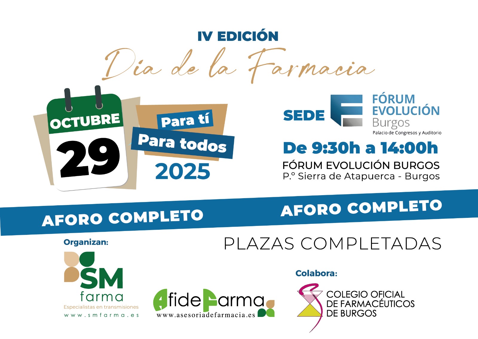 Éxito y aforo completo en nuestro Día de la Farmacia en Burgos